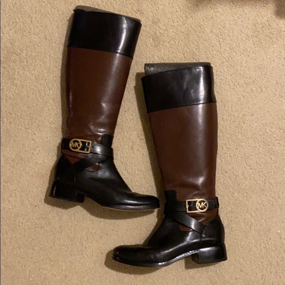 Michael Kors Brown/Black Tall boots